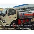 2015 NEW EURO IV 5000 liters mini fuel tanker,mobile fuel tanker truck with fuel dispenser